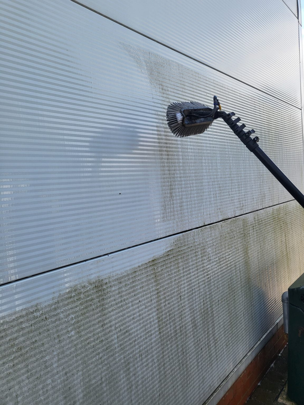 Cladding Cleaning – Cardiff Stone Cleaning